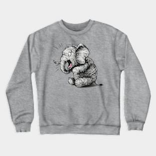 shock elephant Crewneck Sweatshirt